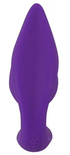 Sweet Smile RC 2in1 vibrator za gaćice i analni čep sa dva motora, silikonski, crni