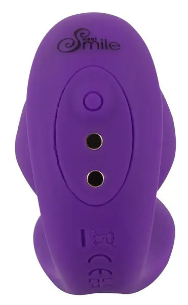 Sweet Smile RC 2in1 vibrator za gaćice i analni čep sa dva motora, silikonski, crni