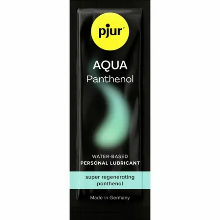 Pjur Aqua Panthenol lubrikant na bazi vode 2ml, negujuća mini kesica