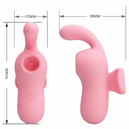 Pretty Love Magic Fairy Pink kompaktni stimulator sa USB punjenjem za nezaboravne trenutke strasti