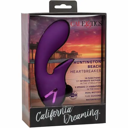 CalExotics California Dreaming Huntington Beach Heartbreaker Purple 9cm