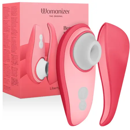 Womanizer Liberty 2 Pink, kompaktni stimulator sa vazdušnim talasima, 8 modova rada