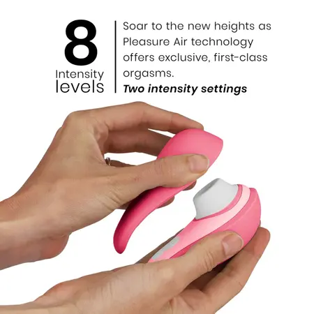 Womanizer Liberty 2 Pink, kompaktni stimulator sa vazdušnim talasima, 8 modova rada