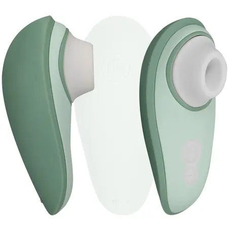 Womanizer Liberty 2 Light Green kompaktni stimulator sa vazdušnim talasima i putnom kutijom