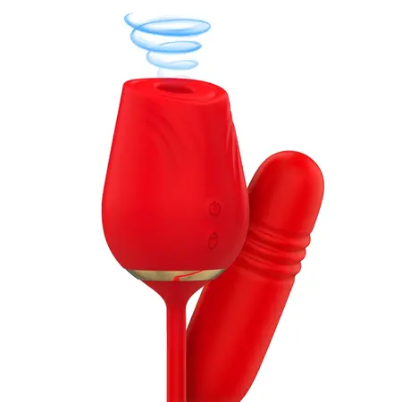 MIA Amalfi Double Pleasure Wand, punjivi silikonski masažer sa dvostrukim delovanjem