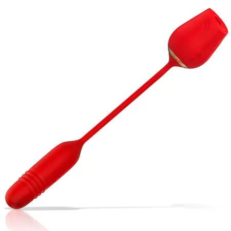 MIA Amalfi Double Pleasure Wand, punjivi silikonski masažer sa dvostrukim delovanjem