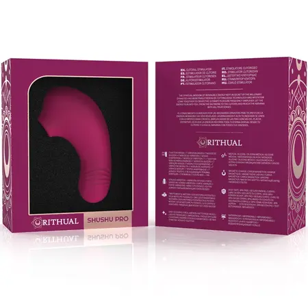 Rithual Shushu Pro Orchid Compact Intimate Device Dual Motor 11cm