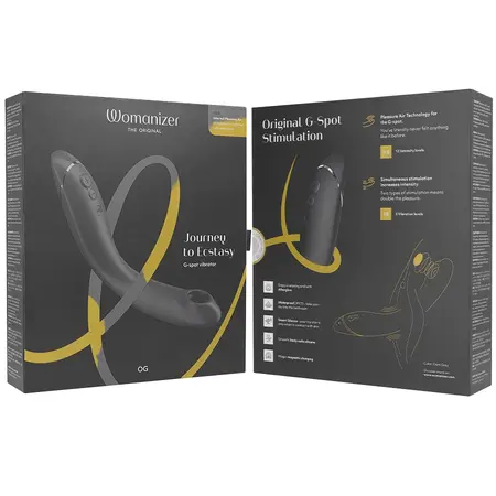 Womanizer OG G-Spot Slate / Intimni stimulator sa dvostrukom vazdušnom i vibracionom stimulacijom
