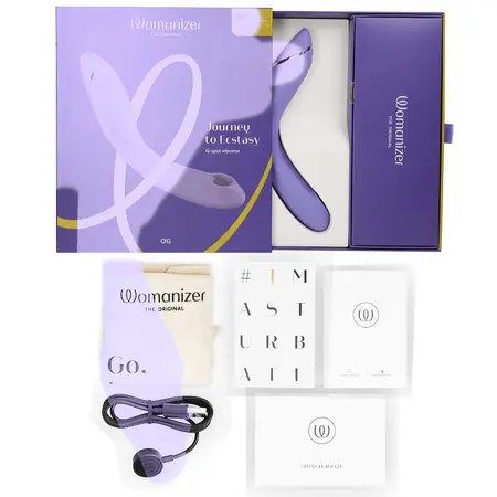 Womanizer OG Jorgovani Intimni Air Pulse & Vibracijski Uređaj, Vodootporan