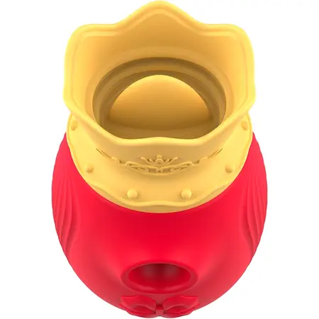INTENSE Red intimni stimulator sa 10 modova talasa i lizanja vodootporan USB