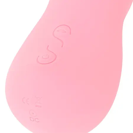OHMAMA vibrirajući jezik intimni stimulator sa 10 modova belo zlatni na punjenje