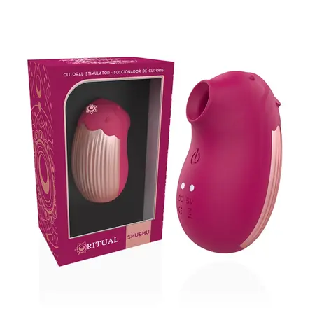 Rithual Shushu 2.0 Orchid intimni stimulator sa vazdušnim talasima, punjivi, roze