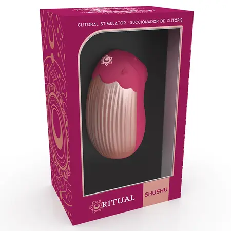 Rithual Shushu 2.0 Orchid intimni stimulator sa vazdušnim talasima, punjivi, roze