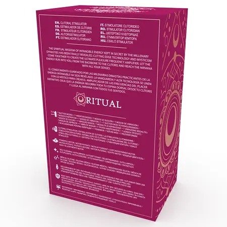 Rithual Shushu 2.0 Orchid intimni stimulator sa vazdušnim talasima, punjivi, roze