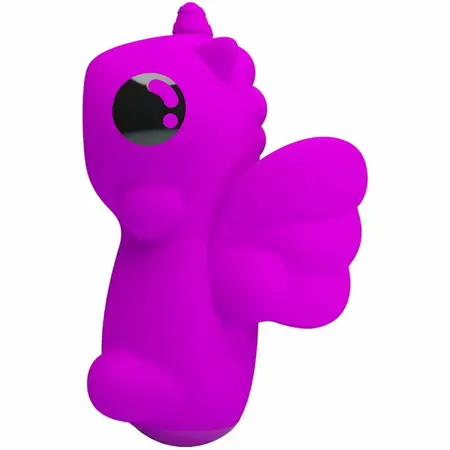 Pretty Love Mini Magic Unicorn vibrator za prst ljubičasti vodootporan sa USB punjenjem