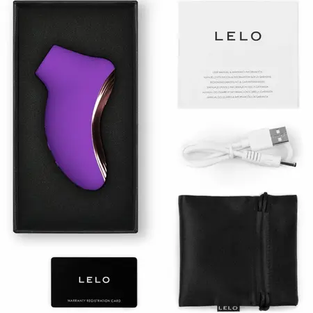 LELO SONA 2 Travel Kompaktni Sonic Wave Uređaj Ljubičasta 12 Režima