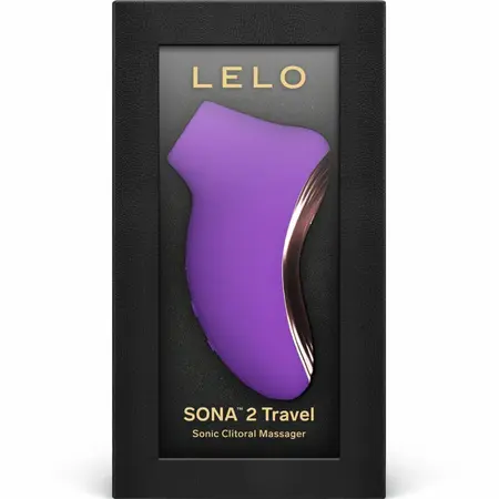LELO SONA 2 Travel Kompaktni Sonic Wave Uređaj Ljubičasta 12 Režima