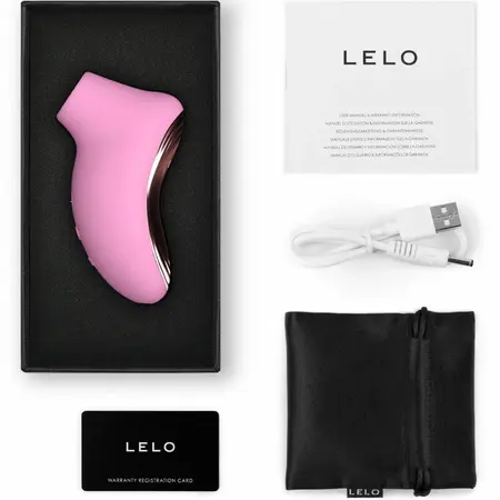 LELO SONA 2 Travel kompaktni sonični stimulator u roze boji sa 12 modova