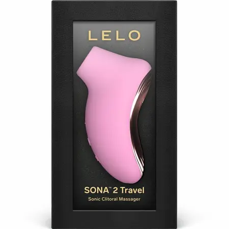 LELO SONA 2 Travel kompaktni sonični stimulator u roze boji sa 12 modova