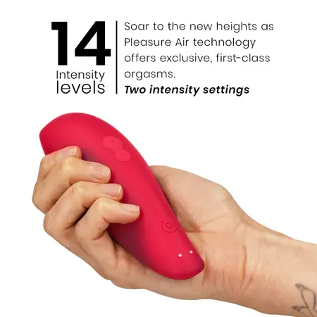 Womanizer Classic 2 Intimate Air Pulse Device Vivid Red Special Edition