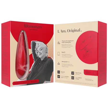Womanizer Classic 2 Intimate Air Pulse Device Vivid Red Special Edition