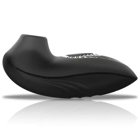 Black&Silver Drake Deluxe Rechargeable Suction Device Black Silicone