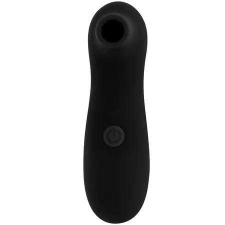 OHMAMA Clitoral Wave Stimulator 10-Speed Black, Compact PVC 12.5cm