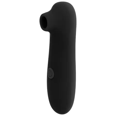 OHMAMA Clitoral Wave Stimulator 10-Speed Black, Compact PVC 12.5cm