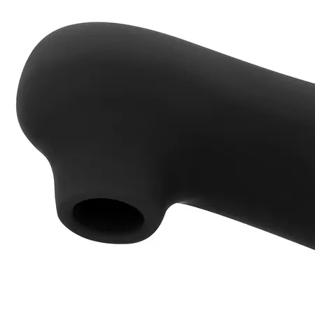 OHMAMA Clitoral Wave Stimulator 10-Speed Black, Compact PVC 12.5cm