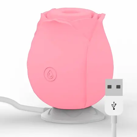 WAVES Mia Rose Limited Edition Pink - Compact Air Pulse System, 10 Modes