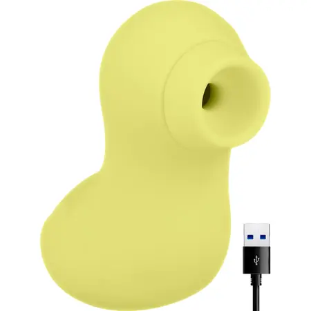 OHMAMA My Duck Rechargeable Clitoral Stimulator Yellow 9cm