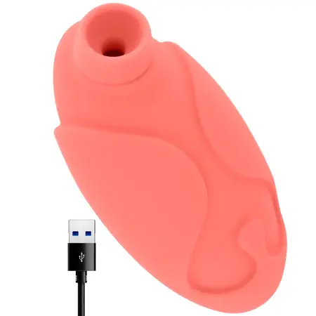 OHMAMA Coral Wave intimni masažer, 10 modova rada, USB punjenje, mekani silikon, 10x5.5 cm