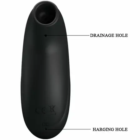 Pretty Love Smart Otis Intimate Suction System Black & Gold Rechargeable