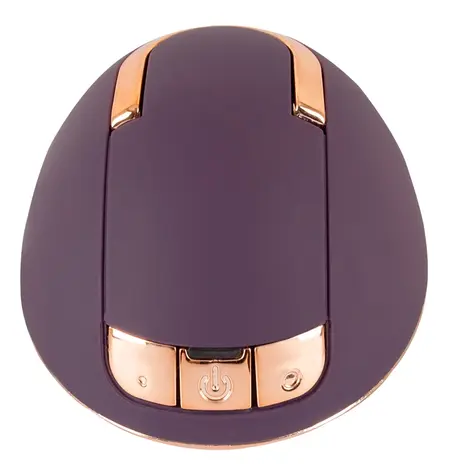Belou Rotating Vulva Massager Premium rotirajući masažer za vulvu sa 2 motora USB crni 10 modova