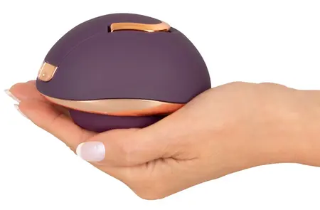 Belou Rotating Vulva Massager Premium rotirajući masažer za vulvu sa 2 motora USB crni 10 modova