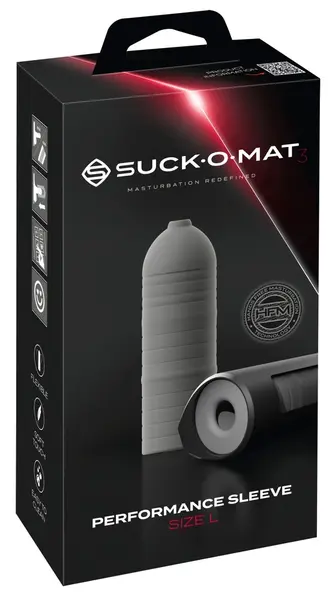 Satisfyer Suck-O-Mat 3 Performance Sleeve L silikonski nastavak
