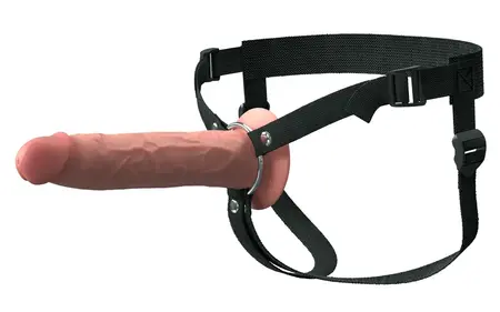 Fantasy X-TENSIONS FXTE 9'' Šuplji Dvostruki Sistem Podesivi Strap-On Crni