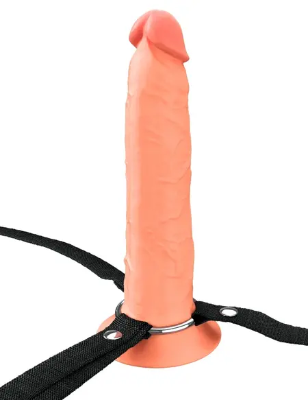 Fantasy X-TENSIONS FXTE 9'' Šuplji Dvostruki Sistem Podesivi Strap-On Crni