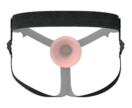 Fantasy X-TENSIONS FXTE 9'' Šuplji Dvostruki Sistem Podesivi Strap-On Crni