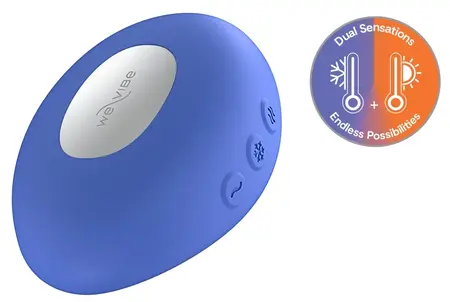We-Vibe Temp Lavender Blue, kompaktni masažer sa kontrolom temperature od 9.5 cm