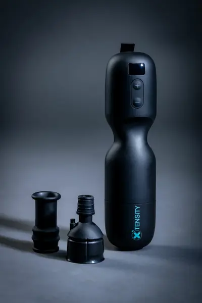 Xtensity Model 1 Intimate Vacuum Device Black 7-Speed Silicone 5 Cups