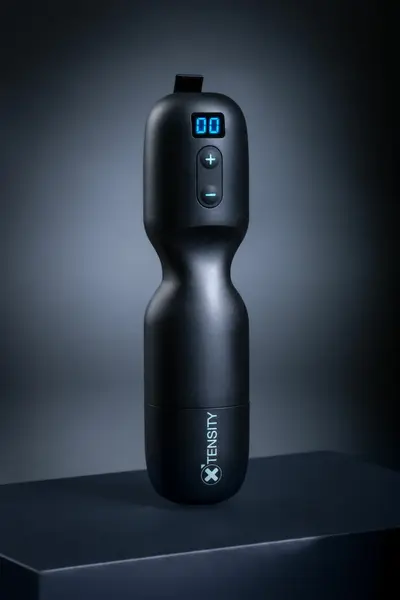 Xtensity Model 1 Intimate Vacuum Device Black 7-Speed Silicone 5 Cups