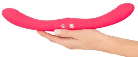 Coup!es Choice CC dvostrani fleksibilni silikonski intimni masažer, 31.2 cm, ljubičasti