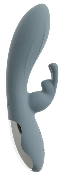 beau coeur Velina silikonski rabbit vibrator sa dva motora 20cm roze