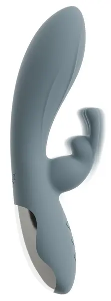 beau coeur Velina silikonski rabbit vibrator sa dva motora 20cm roze