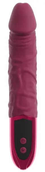 beau coeur VARELO prirodni vibrator crveni 23cm 12 modova silikon LED USB
