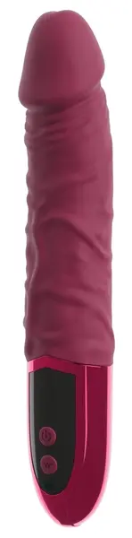 beau coeur VARELO prirodni vibrator crveni 23cm 12 modova silikon LED USB