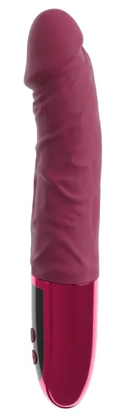 beau coeur VARELO prirodni vibrator crveni 23cm 12 modova silikon LED USB