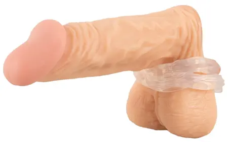 beau coeur PARINOR silikonski prsten sa dvostrukom podrškom, providni, 10.6 cm