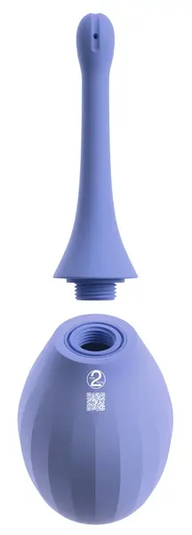 You2Toys Anal Douche Bendable Silicone Hygiene System 300ml Black